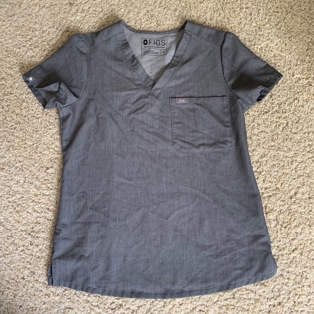 Figs Scrub Top